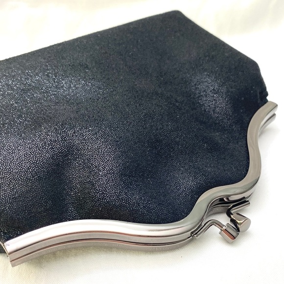 PHILIP TREACY LONDON Black Satin Finish Mini Clutch - Picture 5 of 14